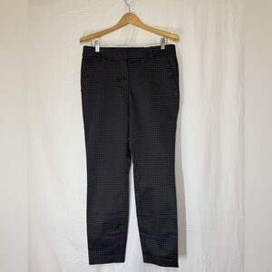 H&M Black and Gray Patterned Slacks